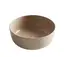 Раковина Ceramica Nova накладная круглая 356*356*135, без перелива, цвет капучино матовый