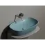 Умывальник чаша Ceramica Nova накладная овальная (цвет Зеленый Матовый) Element 600*380*138мм