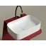 Умывальник чаша Ceramica Nova накладная прямоугольная (цвет Белый Матовый) Element 605*380*150мм