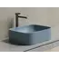 Умывальник чаша Ceramica Nova накладная прямоугольная (цвет Серо-Голубой Матовый) Element 505*380*150мм