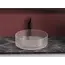 Умывальник чаша Ceramica Nova накладная круглая (цвет розовый) Cristal 360*360*112мм