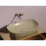 Умывальник чаша Ceramica Nova накладная овальная (цвет Капучино Матовый) Element 600*380*138мм