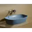 Умывальник чаша Ceramica Nova накладная овальная (цвет Голубой Матовый) Element 600*380*138мм