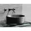 Умывальник чаша Ceramica Nova накладная круглая (цвет Темный Антрацит Матовый) Element 360*360*115мм