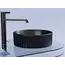 Умывальник чаша Ceramica Nova накладная круглая (цвет Черный Матовый) Element 360*360*115мм