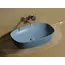 Умывальник чаша Ceramica Nova накладная овальная (цвет Голубой Матовый) Element 600*380*138мм