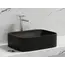 Умывальник чаша Ceramica Nova накладная прямоугольная (цвет Черный Матовый) Element 505*380*150мм