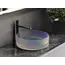 Умывальник чаша Ceramica Nova накладная круглая (цвет неон) Cristal 360*360*112мм