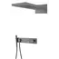 Встраиваемая  душевая система Boheme ZODIAC 132-GM антрацит