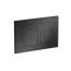 Кнопка смыва CERAMICANOVA Balance, клавиши Square, цвет черный матовый, арт.CN12-002MB