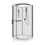 Кабина KORRA90B душевая без крыши Ceruttispa (90x90x205)