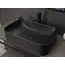 Накладная черная матовая раковина для ванной Gid Bm9599