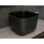 Накладная черная матовая раковина для ванной Gid N9301bg