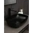 Накладная черная матовая раковина для ванной Gid Bm1333