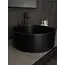 Накладная черная матовая раковина для ванной Gid Bm9011