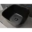 Накладная черная матовая раковина для ванной Gid N9301bg