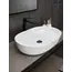 Накладная белая раковина для ванной Gid D1348