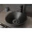 Накладная черная раковина для ванной Gid N9102bg