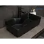 Накладная черная матовая раковина для ванной Gid Bm9092