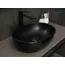 Накладная черная матовая раковина для ванной Gid Bm9026b