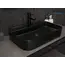 Накладная черная матовая раковина для ванной Gid Bm9660
