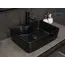 Накладная черная матовая раковина для ванной Gid Bm9091