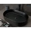 Накладная черная матовая раковина для ванной Gid Bm1479