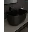 Накладная черная раковина для ванной Gid N9302bg