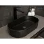 Накладная черная раковина для ванной Gid N9020bg