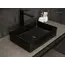 Накладная черная матовая раковина для ванной Gid Bm1204
