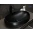 Накладная черная матовая раковина для ванной Gid Bm9030a