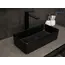 Накладная черная матовая раковина для ванной Gid Bm1104