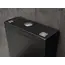 Напольный унитаз черный матовый безободковый микролифт дюропласт Gid Tn2188Bm (+GEBERIT)