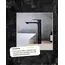 Смеситель для накладной раковины ACWEN 80012B-2 черный матовый