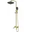 Душевая стойка  ESBANO GEMINI (DS-SG) брашированное золото