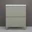 Тумба напольная Style line "Манхэттен 100/80/70/60" ЭМАЛЬ с  раковиной ASTI , 2 ящика ,PLUS ,олива