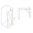 Душевая перегородка RGW WA-102Gb