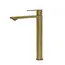 Смеситель для раковины AVS Elegant высокий, брашированное золото