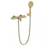 Смеситель для ванны с душем AVS Pulse брашированное золото