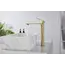 Смеситель для раковины AVS Elegant высокий, брашированное золото