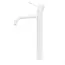 Смеситель для раковины AVS Slimmer высокий, белый матовый