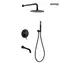 Душевая система встраиваемая ACWEN 80070GG графит
