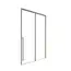 Timo Душевая дверь TDSS-/13C-8L/R  раздвиж, проф никель, стекло проз 8 мм