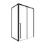 Timo душевое ограждение  TDSS-/03C-8L/R, раздвиж , проф черный