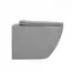 Унитаз ABBER Bequem AC1101TMG подвесной серый матовый, безободковый, смыв торнадо