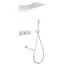 Душевая система ABBER Daheim AF8253W скрытого монтажа с изливом, термостат, белый матовый