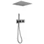 Душевая система ABBER Daheim AF8255NG скрытого монтажа без излива, термостат, никель