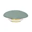 Накладка на слив для раковины ABBER AC0014MCG светло-зеленая матовая, керамика
