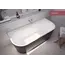 Акриловая ванна CEZARES METAURO-INT-Wall-180-80-60-B-W-MATT
