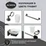 Держатель полотенец кольцо ACWEN SS84611GG